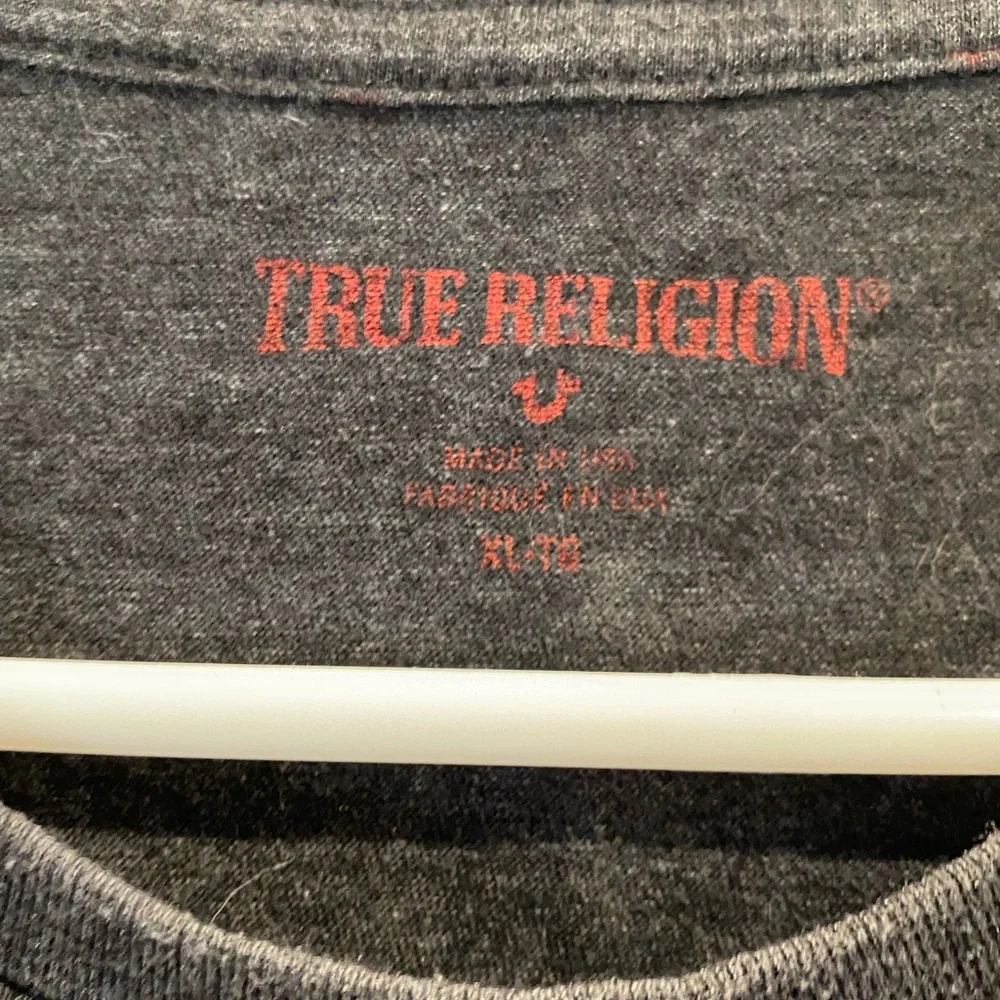 True Religion Charcoal Short Sleeve Tee